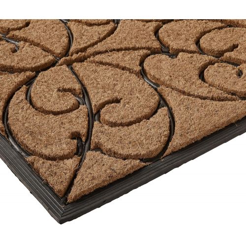  Calloway Mills 100183048 Apples Doormat, 26 x 4 Natural/Black