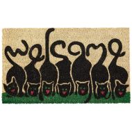 Calloway Mills 120391729 Cats Welcome Doormat, 17 x 29 x 0.60 Multicolor