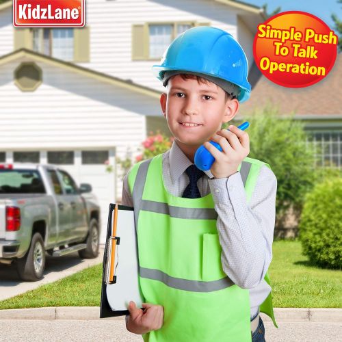  Kidzlane Walkie Talkies for Kids | 1 Mile Range | 3 Channels | Durable, Fun and Easy to Use