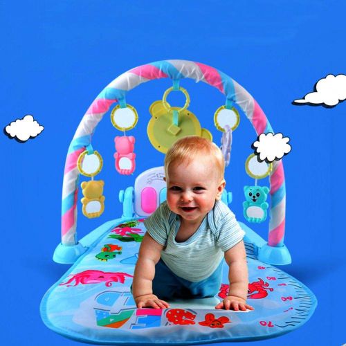  Calmson Baby Pedal Piano Body Building Instrument - for Newborn Baby Music Game Blanket Toy Ringing Bell -...