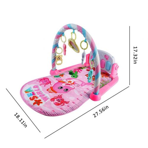  Calmson Baby Pedal Piano Body Building Instrument - for Newborn Baby Music Game Blanket Toy Ringing Bell -...