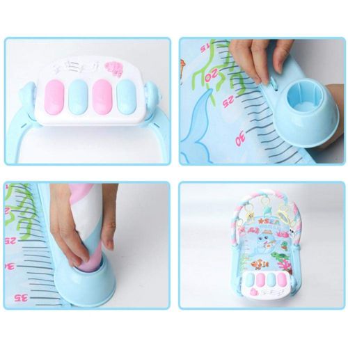  Calmson Baby Pedal Piano Body Building Instrument - for Newborn Baby Music Game Blanket Toy Ringing Bell -...