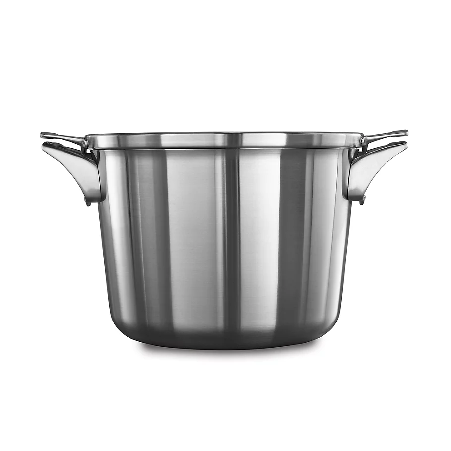  Calphalon Premier™ Space Saving Stainless Steel Stock Pot with Lid