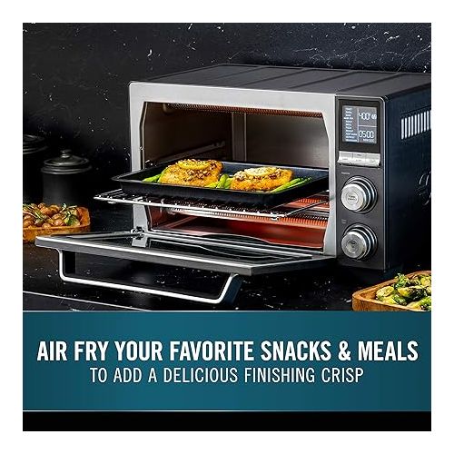 Calphalon Air Fryer Oven, 11-in-1 Toaster Oven Air Fryer Combo, 26.4 QT/25 L, Fits 12