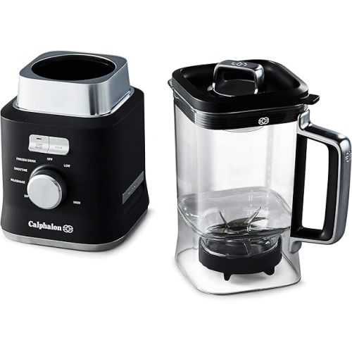  Calphalon Precision Control 50 Oz Blender with 900-Watt Base and BPA-free Tritan jar, Matte Black