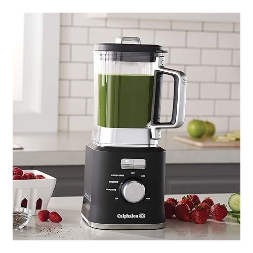  Calphalon Precision Control 50 Oz Blender with 900-Watt Base and BPA-free Tritan jar, Matte Black