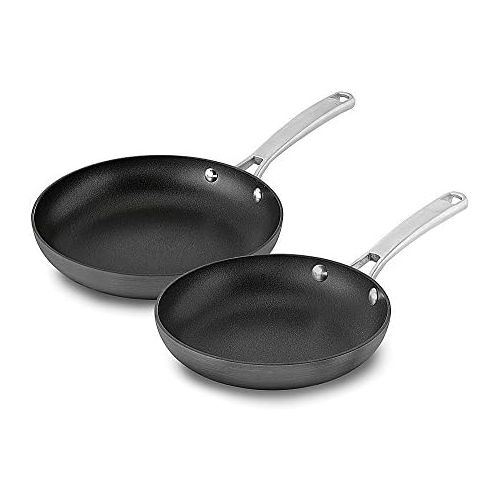  Calphalon 1943335 2 Piece Classic Nonstick Fry Pan Set, Grey by Calphalon