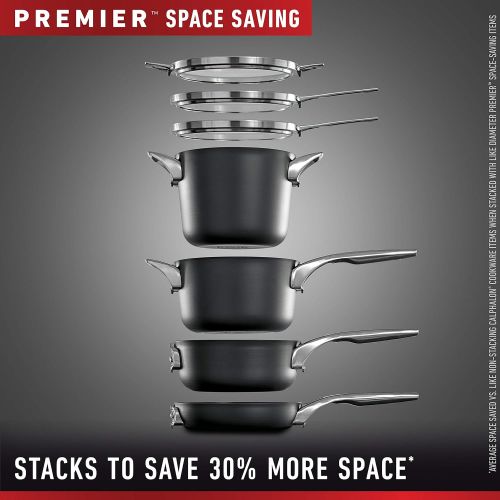  Calphalon Premier Space Saving Nonstick 15 Piece Set