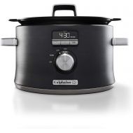 Calphalon Slow Cooker with Digital Timer and Programmable Controls, 5.3 Quarts, Stainless Steel