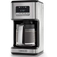 Calphalon Coffee Maker, Programmable Coffee Machine with Glass Carafe, 14 Cups, Stainless Steel