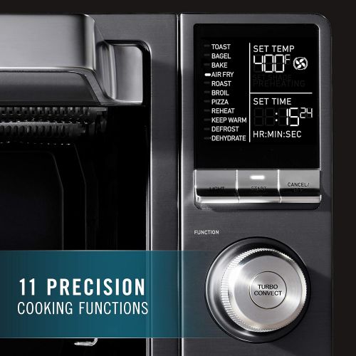  Calphalon Performance Air Fry Convection Oven, Countertop Toaster Oven, Dark Stainless Steel