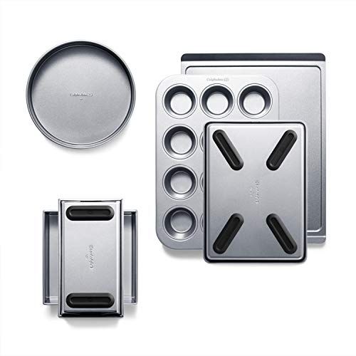  Calphalon Premier Countertop Safe Bakeware 6 Piece Set, 6-Piece Set: Kitchen & Dining