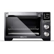 Calphalon Air Fryer Oven, 11-in-1 Toaster Oven Air Fryer Combo, 26.4 QT/25 L, Fits 12 Pizza, Stainless Steel