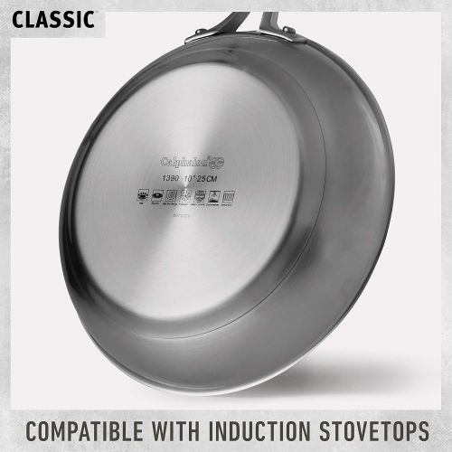  Calphalon Classic Stainless Steel Pots and Pans, 10-Piece Cookware Set