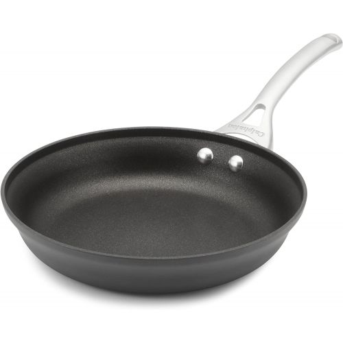  Calphalon Contemporary Hard-Anodized Aluminum Nonstick Cookware, Omelette Fry Pan, 10-inch, Black