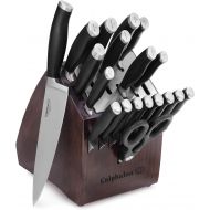 Calphalon 2023115 Contemporary Self-sharpening 20-piece Knife Block Set, with SharpIn Technology, Black