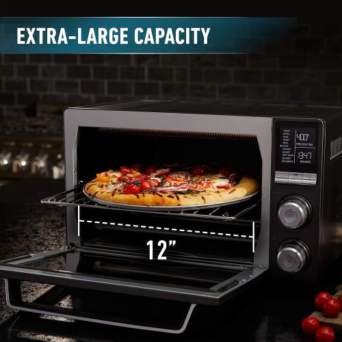  Calphalon Quartz Heat Countertop Toaster Oven, Dark Stainless Steel