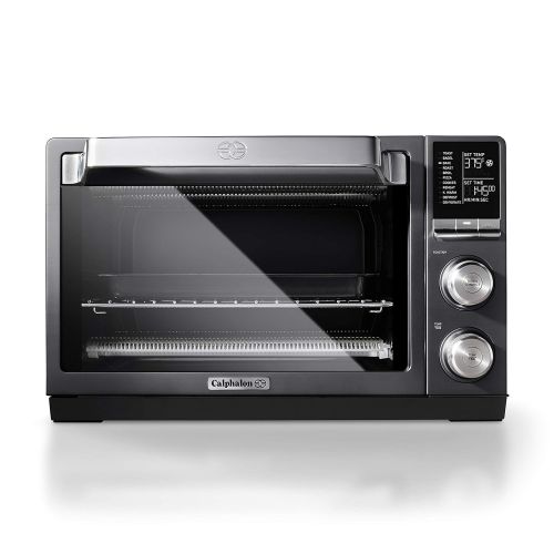  Calphalon Quartz Heat Countertop Toaster Oven, Dark Stainless Steel