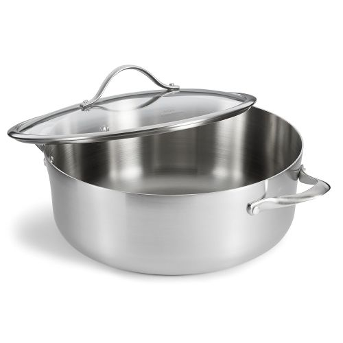  Calphalon Contemporary Stainless Steel Cookware, Everday Pan, 10-inch