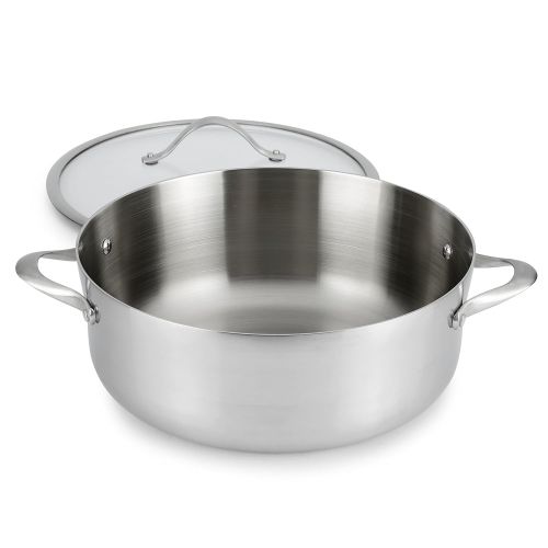  Calphalon Contemporary Stainless Steel Cookware, Everday Pan, 10-inch