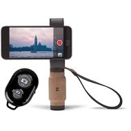Calumet Shoulderpod Handle Grip for Smartphones and a Bonus Ivation Wireless Bluetooth Camera Shutter Remote Controller
