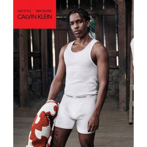  Calvin Klein Mens Cotton Classics Multipack Tanks