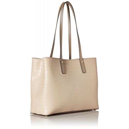 캘빈 클라인 Calvin+Klein Calvin Klein Maggie Exotic Saffiano Applique Leather East/West Tote