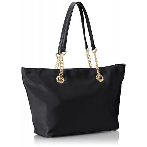 캘빈 클라인 Calvin+Klein Calvin Klein Florence Dressy Nylon East/West Chain Top Zip Tote