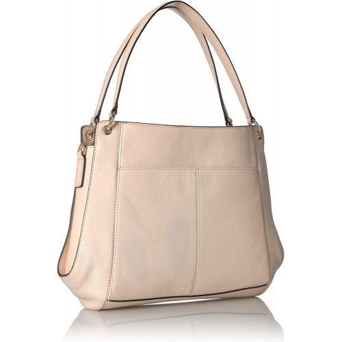 캘빈 클라인 Calvin Klein Melanie Pebble Leather Slouchy Zip Face Hobo