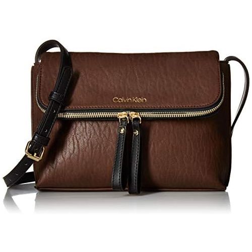 캘빈 클라인 Calvin Klein Elaine Bubble Lamb Novelty Key Item Flap Crossbody