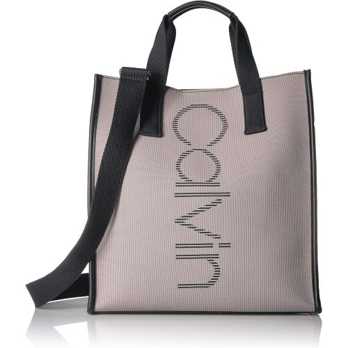 캘빈 클라인 Calvin Klein Eden Knit North/South Vertical Branding Tote