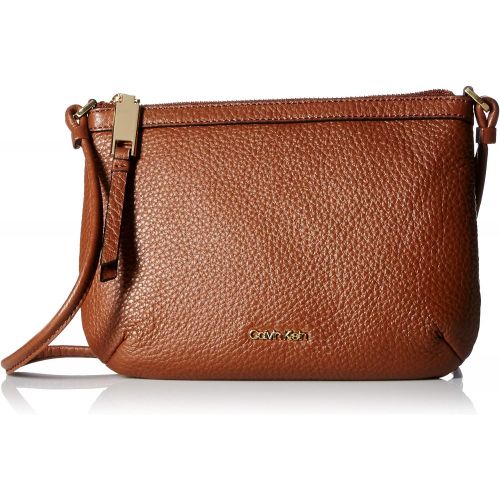 캘빈 클라인 Calvin Klein Small Pebble Leather Crossbody