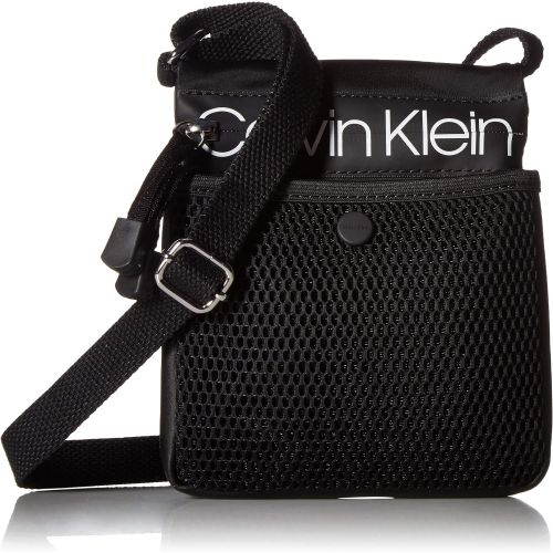 캘빈 클라인 Calvin Klein Tabbie Nylon Multi-Pocket Organizational Crossbody