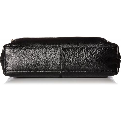 캘빈 클라인 Calvin Klein Top Zip Pebble Leather Crossbody