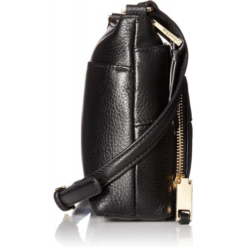 캘빈 클라인 Calvin Klein Top Zip Pebble Leather Crossbody