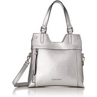 Calvin Klein Rachel Vegan Leather Novelty Small Tote