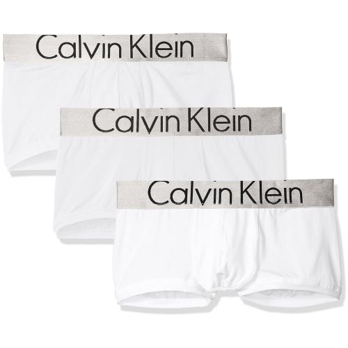 캘빈 클라인 Calvin+Klein Calvin Klein Mens Steel Micro Low Rise Trunks