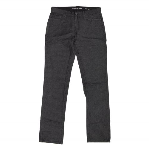 캘빈 클라인 Calvin+Klein Calvin Klein Jeans Mens Herringbone 5 Pocket Slim Straight Pant