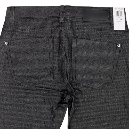 캘빈 클라인 Calvin+Klein Calvin Klein Jeans Mens Herringbone 5 Pocket Slim Straight Pant