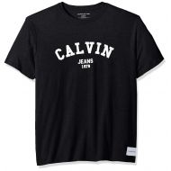 Calvin+Klein Calvin Klein Mens Short Sleeve Crew Neck T-Shirt Calvin Arch Graphic