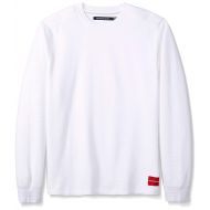 Calvin+Klein Calvin Klein Mens Long Sleeve Thermal Waffle Crew Neck Shirt