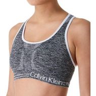 Calvin Klein Womens Performance Moisture Wicking Medium Impact Reversible Seamless Sports Bra