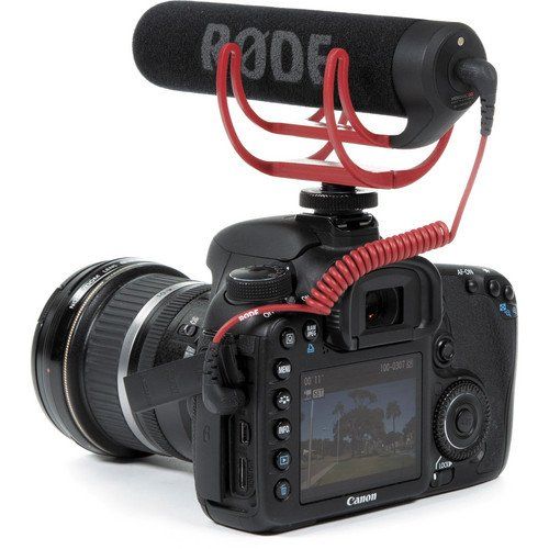  Cam Caddie 6” Flash Bracket + Rode VideoMic GO On-Camera Microphone for Canon Nikon Panasonic DSLR Mirrorless Camera