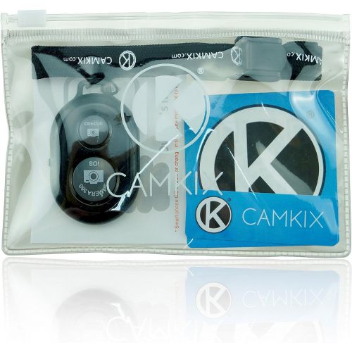  CamKix Camera Shutter Remote Control with Bluetooth Wireless Technology - Create Amazing Photos and Videos Hands-Free - Works with Most Smartphones and Tablets (iOS and Android)