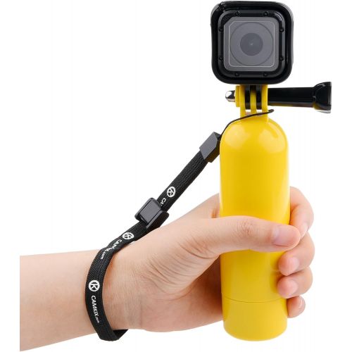  CamKix Floating Hand Grip compatible with Gopro Hero 7, 6, 5 Black, Session, Hero 7, 6, 5, 4, Session, Black, Silver, Hero+ LCD, 3+, 3, 2