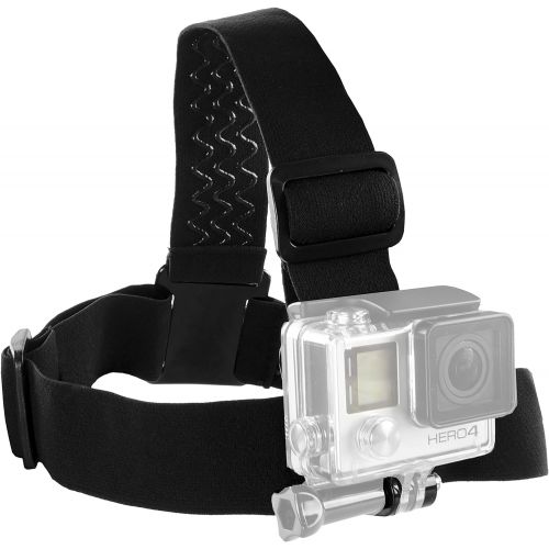  CamKix Shoulder Harness, Head Strap and Wrist Mount Bundle Compatible with Gopro Hero 8 Black, 7, 6, 5, Black, Session, Hero 4, Session, Black, Silver, Hero+ LCD, 3+, 3 and DJI Osm