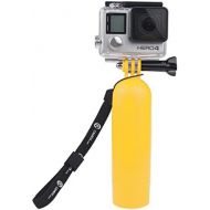 CamKix Floating Hand Grip compatible with Gopro Hero 7, 6, 5 Black and Session, Hero 4 Session, Black, Silver, Hero+ LCD, 3+, 3 and DJI Osmo Action