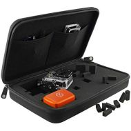 CamKix Carrying Case with Customizable Interior for Gopro Hero 5 Black and Session, Hero 4, Session, Black, Silver, Hero+ LCD, 3+, 3, 2, 1 - Tailor The Case to Your Needs - Travel