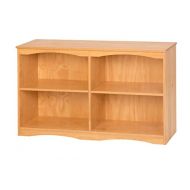 Camaflexi Essentials Wooden Bookcase, 30.5 H x 51 W x 12 D, Natural