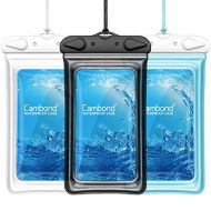 [아마존베스트]Waterproof Phone Pouch, Cambond 3 Pack Floating Waterproof Phone Case, Water Proof Cell Phone Pouch Dry Bag for iPhone 11 Pro XS Max XR X 8 7 Plus Galaxy up to 6.5, Cruise Ship Bea
